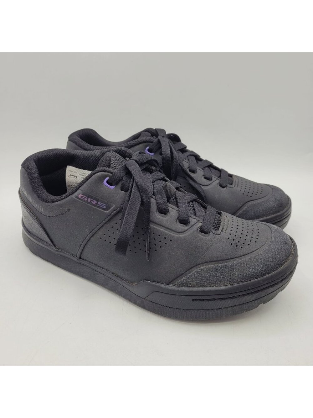Shimano GR5 Mountain Bike Flat Pedal Shoes Black Men's 4.5 Women's 5.5